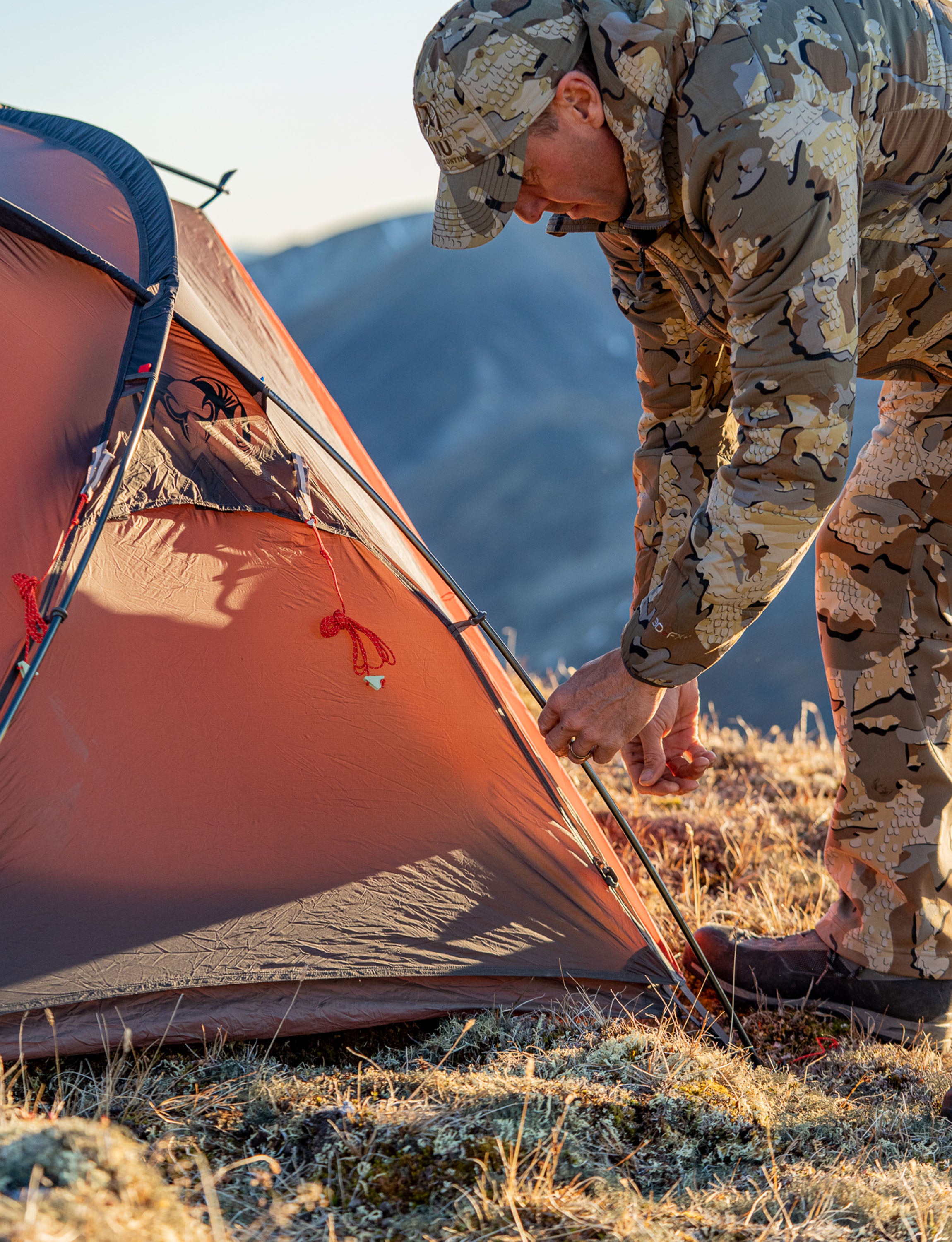Mountain Star 2 Person Tent | Gunmetal-Camel - Image 13