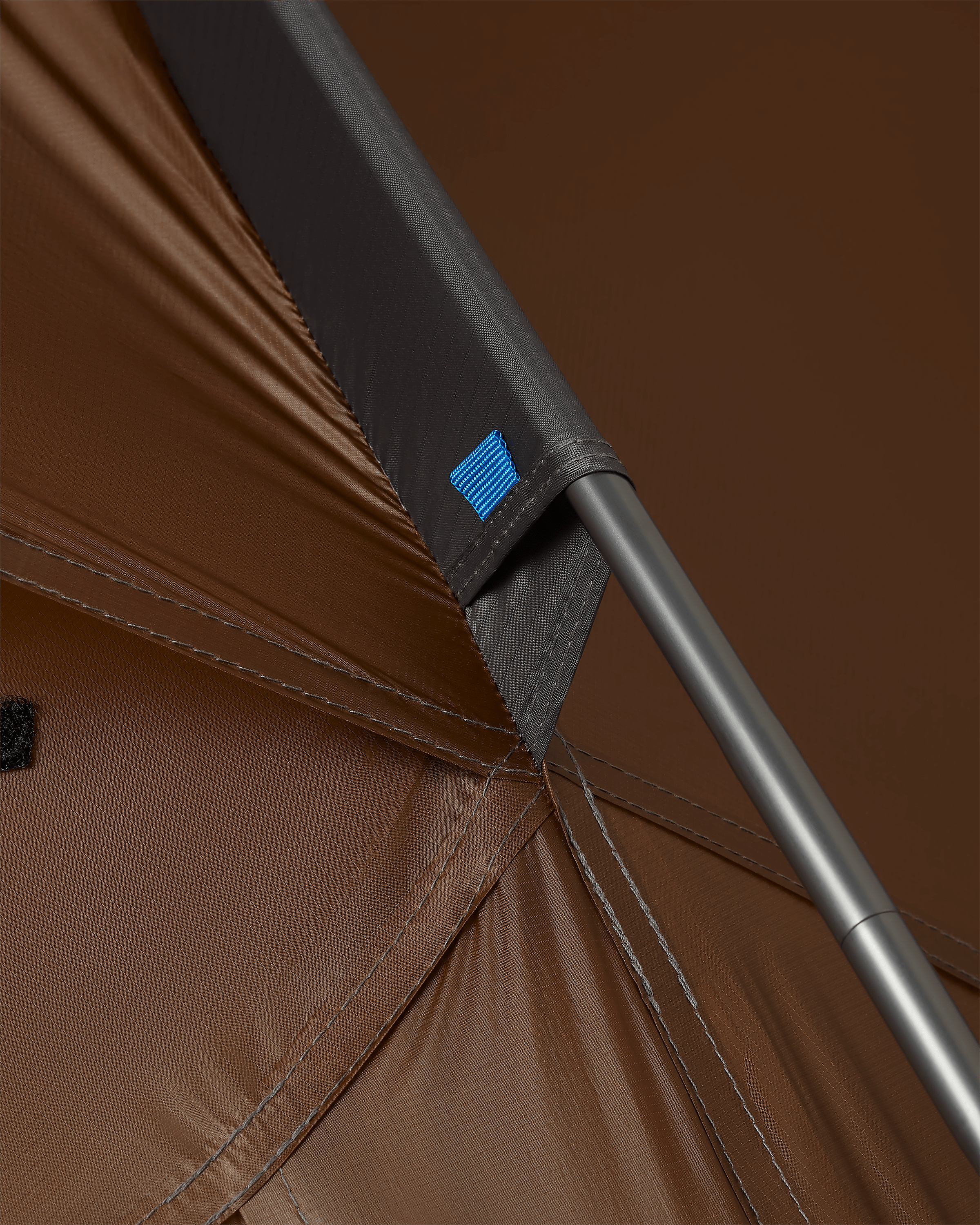 Mountain Star 3 Person Tent | Gunmetal-Camel - Image 5