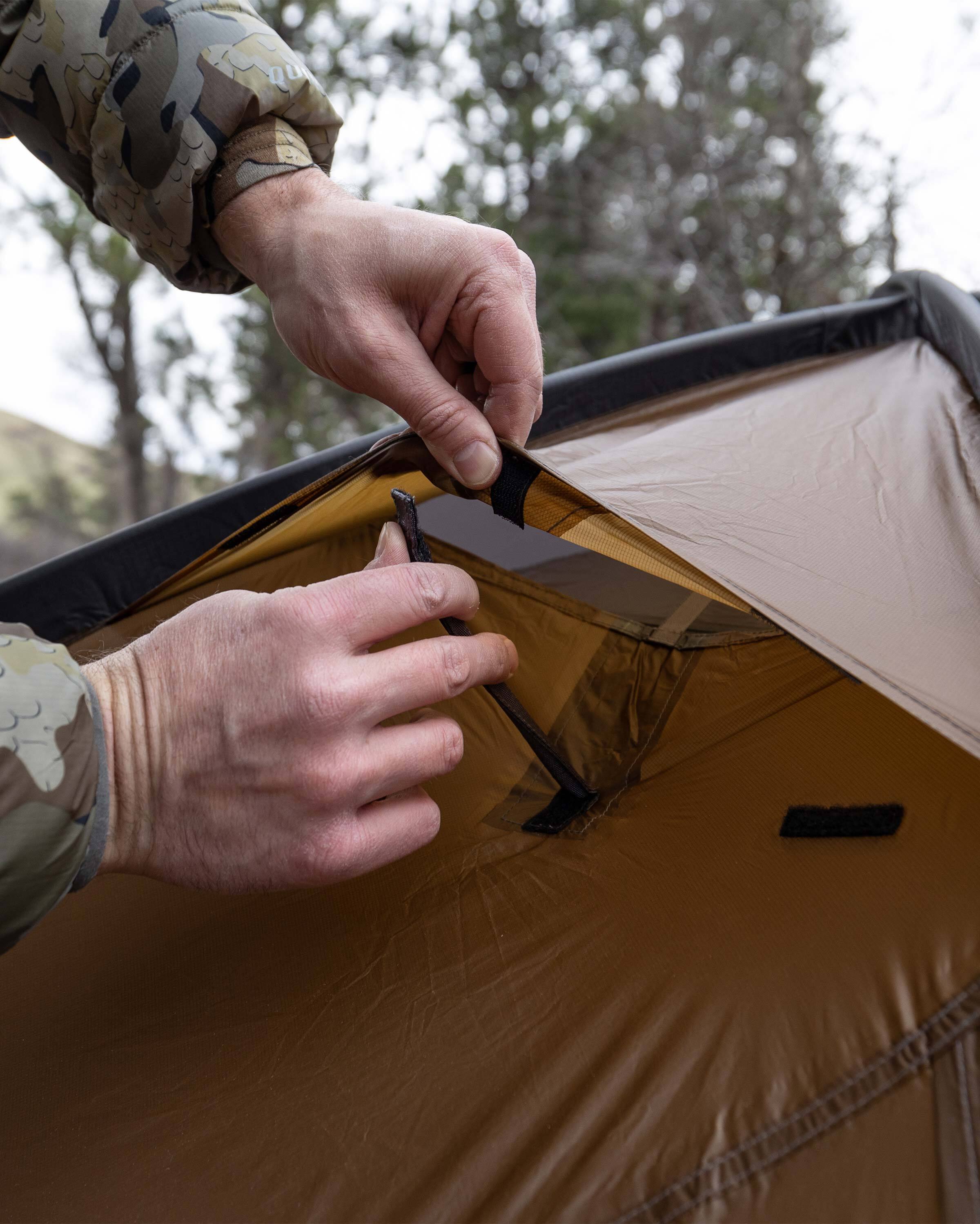 Mountain Star 3 Person Tent | Gunmetal-Camel - Image 13