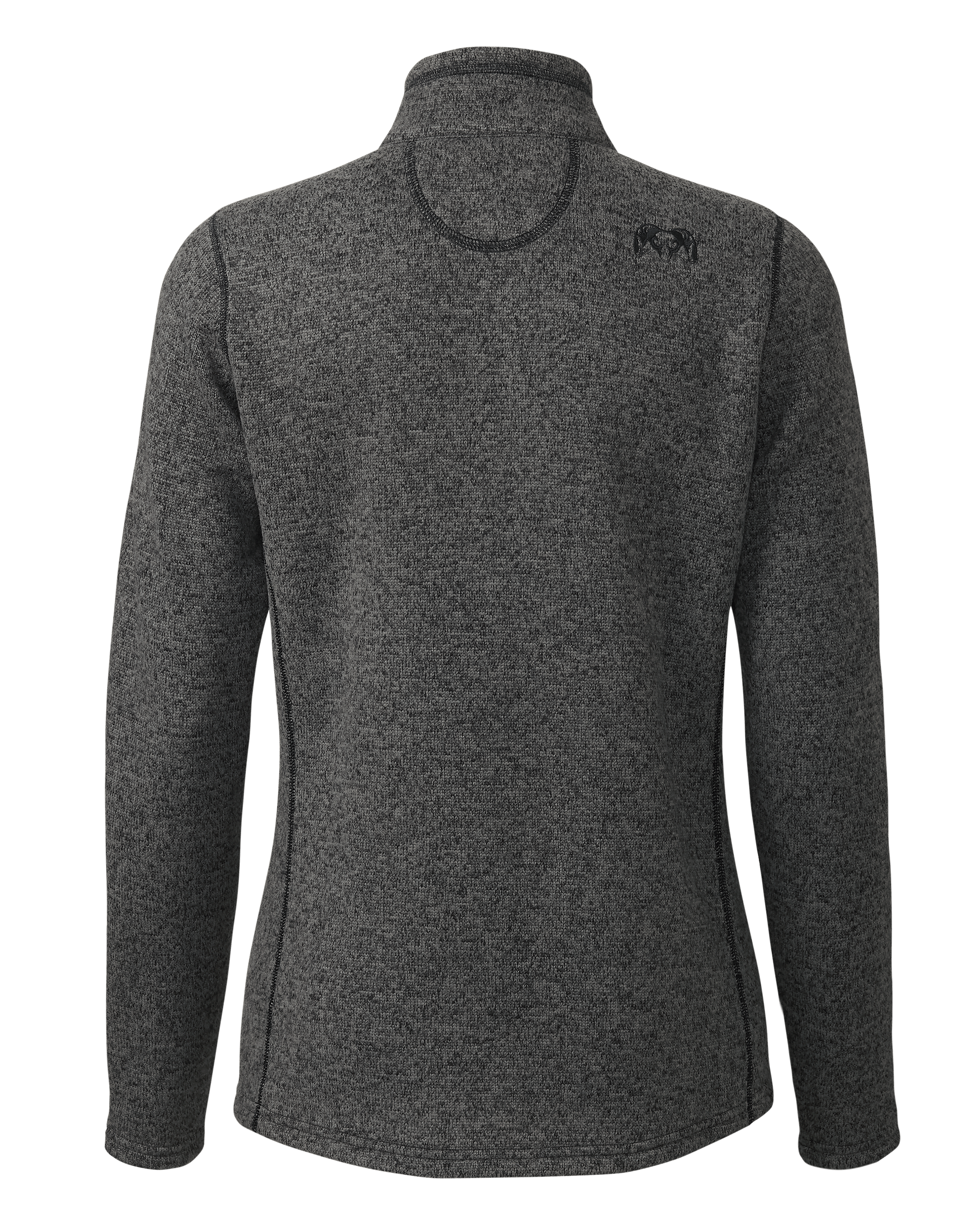 Women's Base Camp Pullover Sweater | Charcoal Heather - Image 2