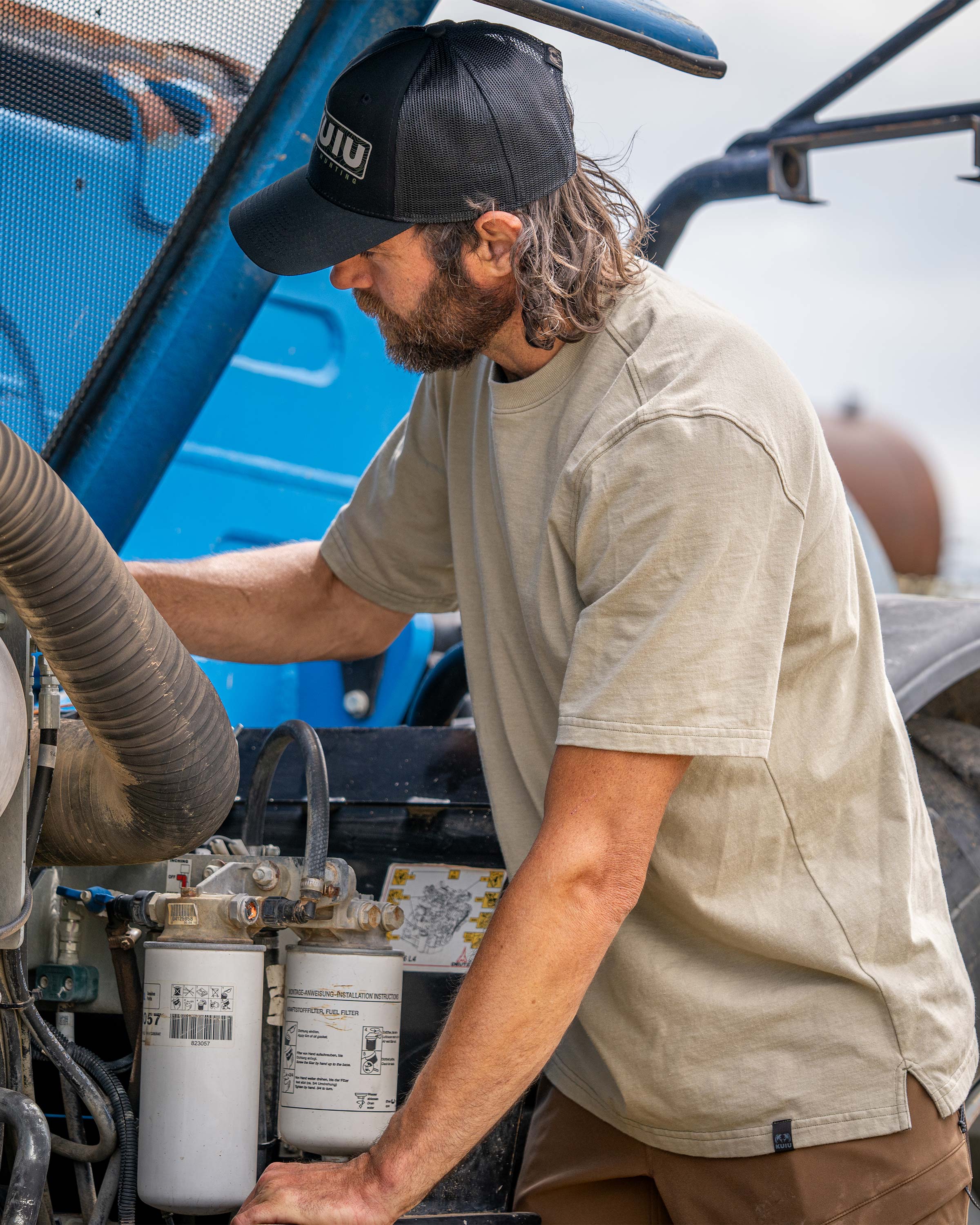 Workgrade SS Crew | Black - Image 5