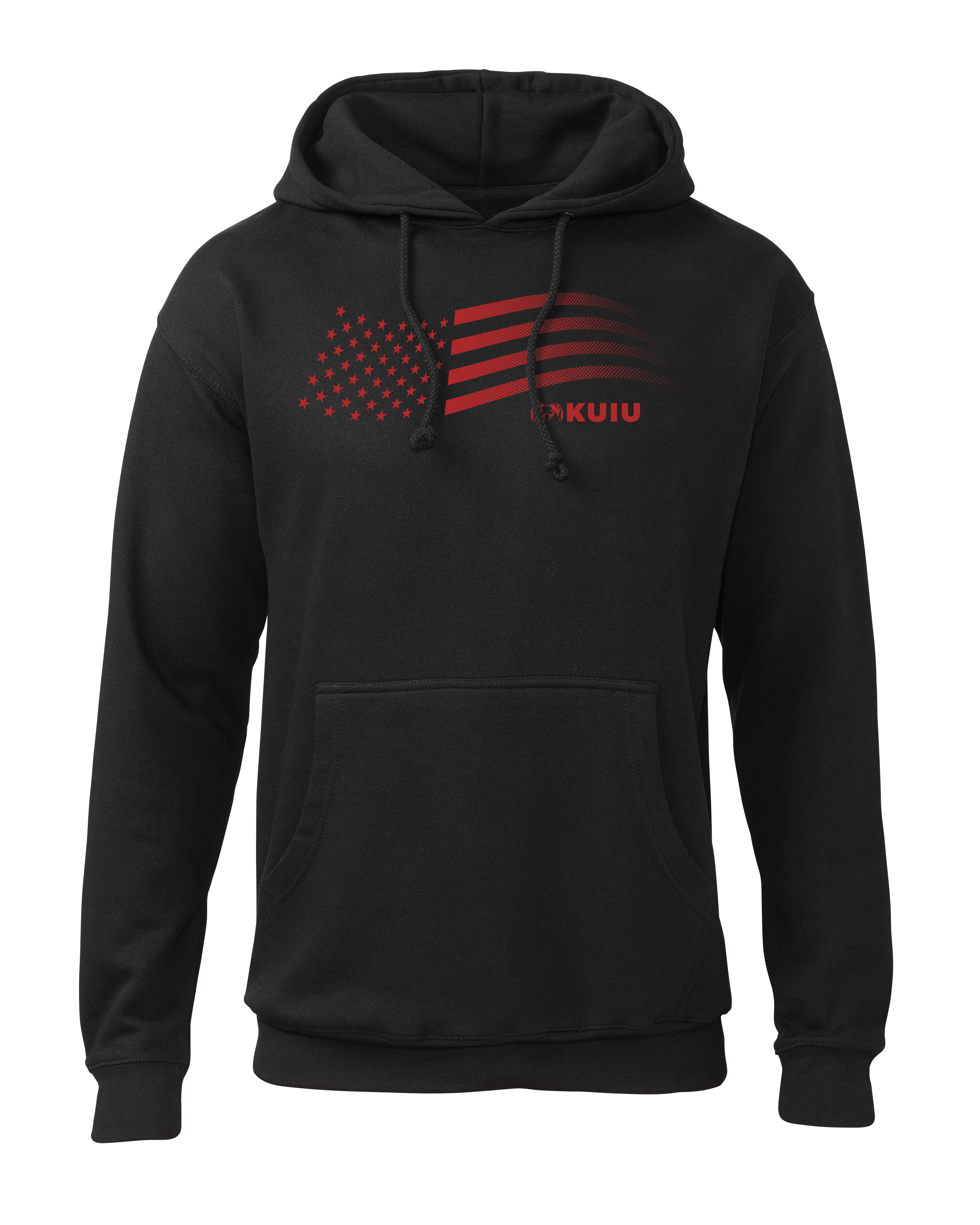 KUIU Flag Hoodie | Black