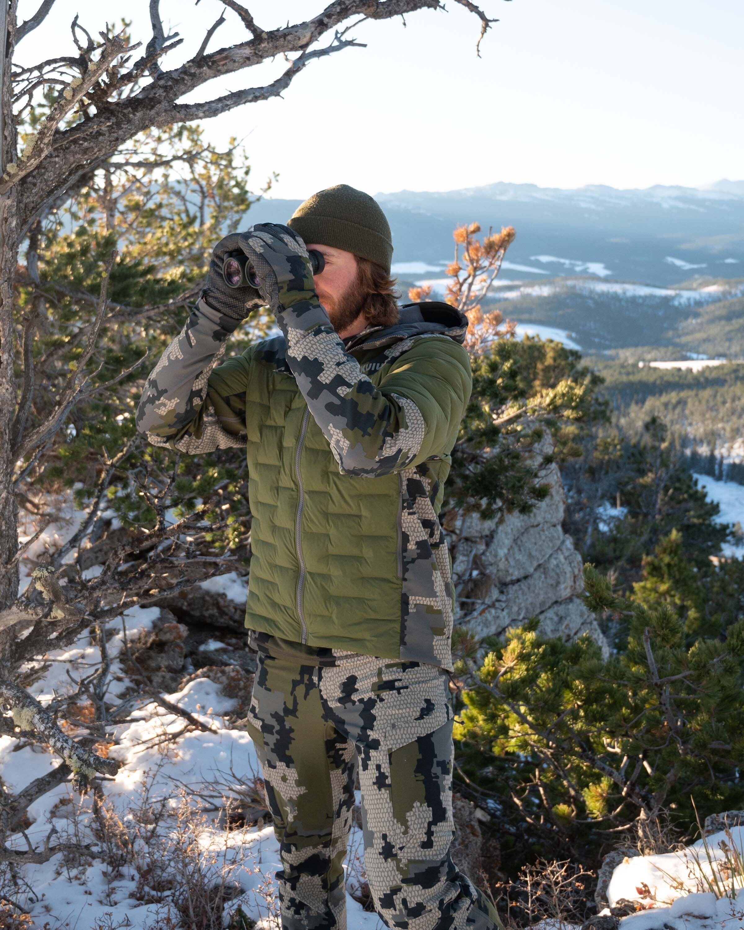 Axis Thermal Hybrid Hooded Jacket | Verde - Image 5