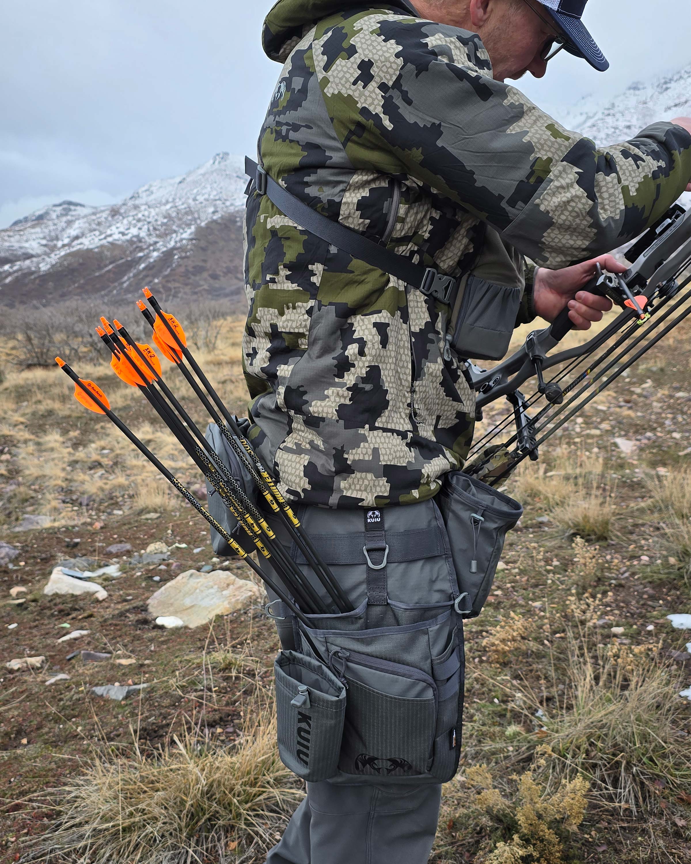 Archery Hip Quiver | Gunmetal - Image 9