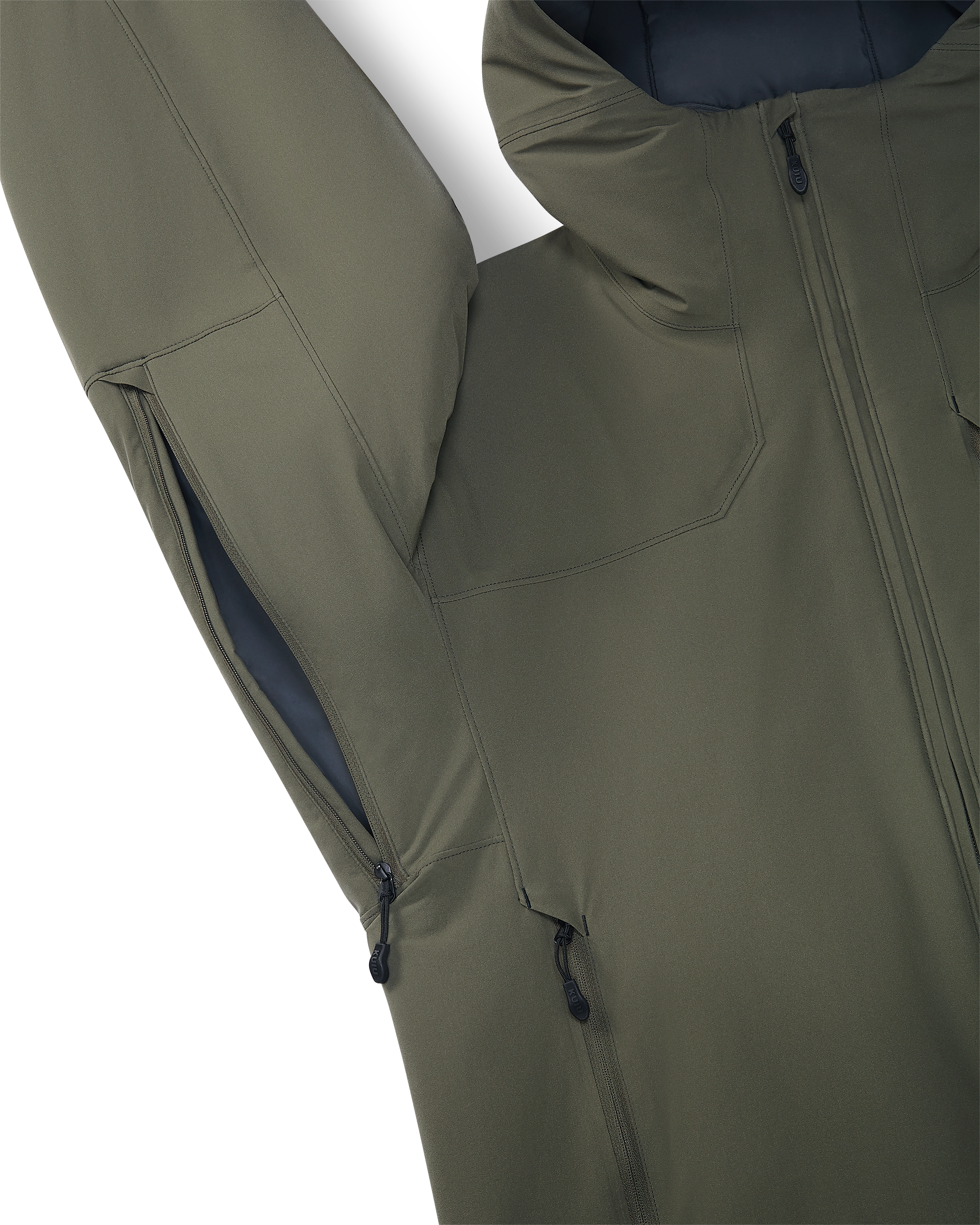 Mountain PRO Hooded Jacket | Ash - Image 3